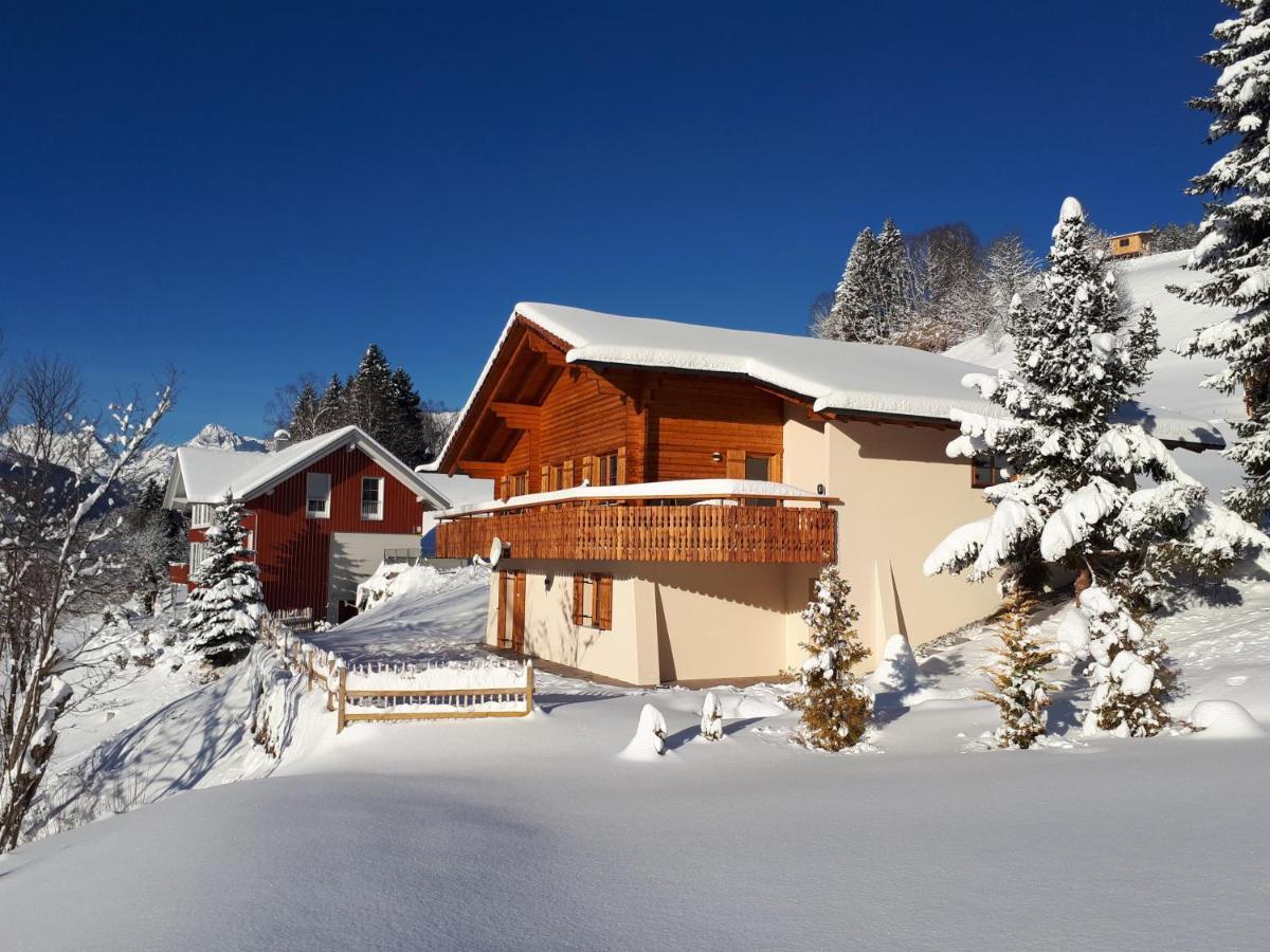 Panorama Chalet Montafon Bartholomäberg Exterior foto